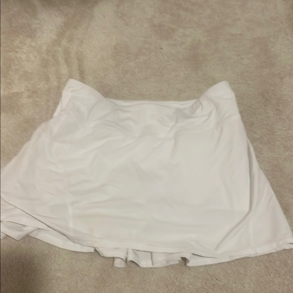 White Tennis Skirt